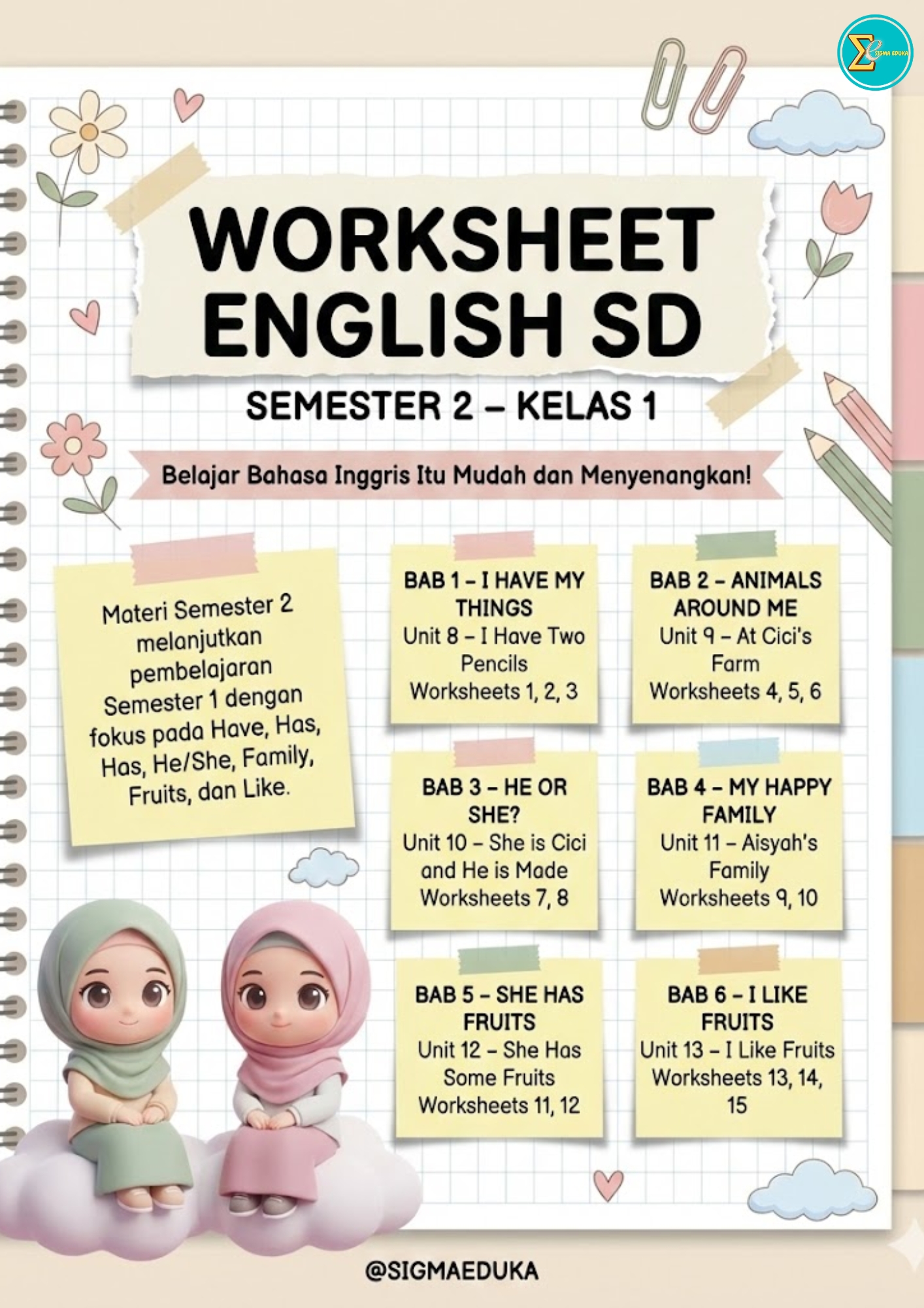 WS BAHASA INGGRIS 1 SEM 2